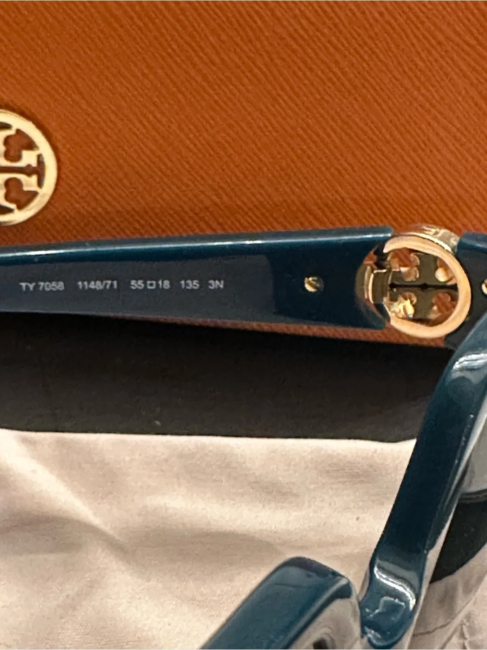 Tory Burch TY7058 Oversized Square Women's Sunglasses in Seaport Teal